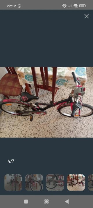 Bicicleta de niña a partir de los 7-8 años