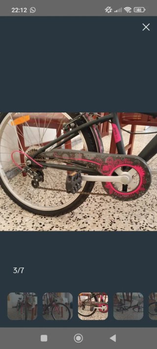 Bicicleta de niña a partir de los 7-8 años