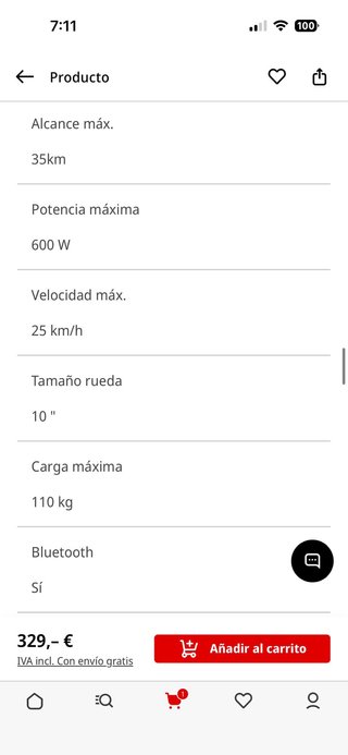 Patinete Eléctrico Xiaomi Scooter 4.Nuevo
