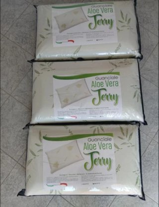 3 Guanciali Aloe Vera Jerry