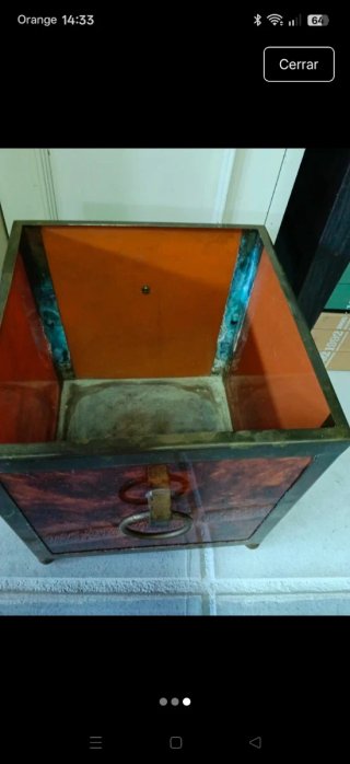 Macetero Vintage tipo Carey