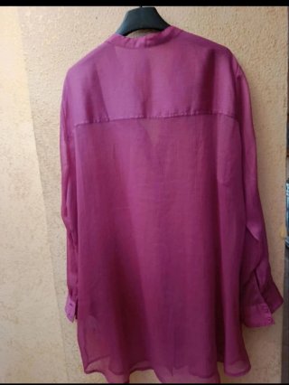 Bellissima camicia rosa fucsia