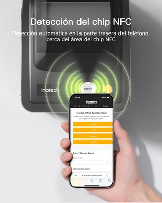 INATECK PR50 Impresora Térmica Etiquetas 4x6'' BT