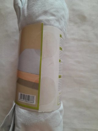 Sábana bajera ajustable gris algodón