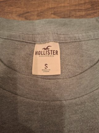 T-shirt Hollister grigio S