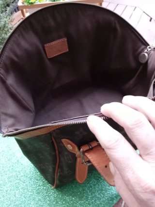 Borsa Louis Vuitton Monogram Tivoli Pelle Tela