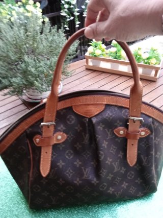 Borsa Louis Vuitton Monogram Tivoli Pelle Tela