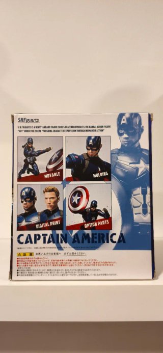 SH Figuarts Capitán América Civil War