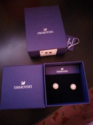 Orecchini Swarovski a lobo
