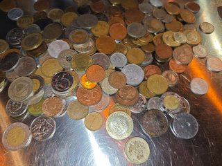 1 kg Monedas Mundiales
