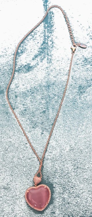 Parure Mabina Cuore Rosa Argento 925