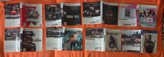 Portadas Juegos PS2, PS3, PS4, PS5