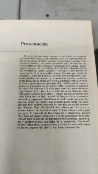 Historia del Cine 6 Tomos
