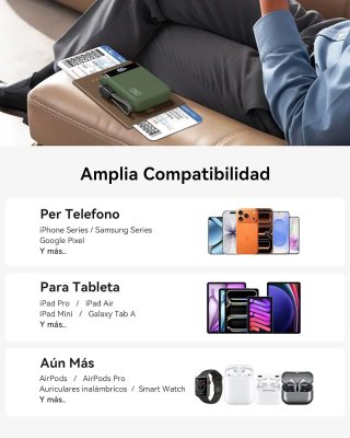 INIU Power Bank 20000mAh 22.5W Verde