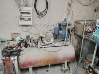 Compresor de aire industrial
