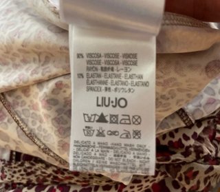 Abito Liu Jo fantasia animalier