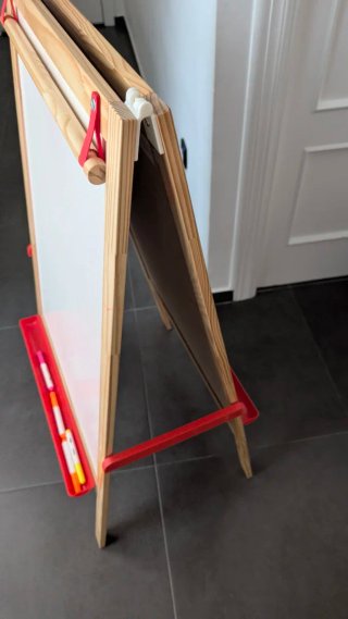 Caballete Pizarra Ikea MALA Madera Estado Perfecto