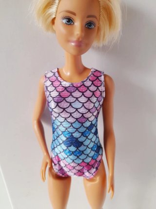 costume da bagno intero da sirena Barbie