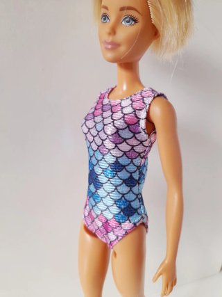 costume da bagno intero da sirena Barbie