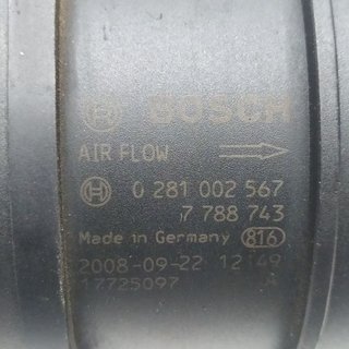 CAUDALIMETRO BMW SERIE 1 BERLINA (E81/E87) 120d