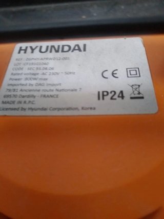 Bidone aspirapolvere Hyundai