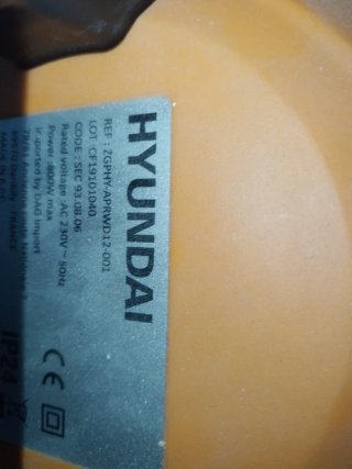 Bidone aspirapolvere Hyundai