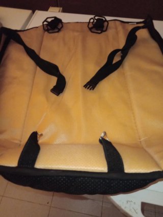 2 Fundas asiento coche negras