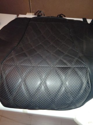 2 Fundas asiento coche negras