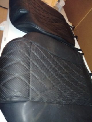 2 Fundas asiento coche negras