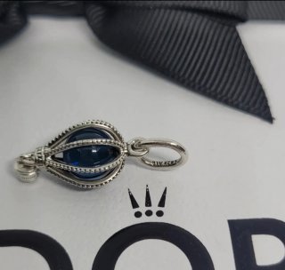 Charm Pandora Originale Mongolfiera Blu