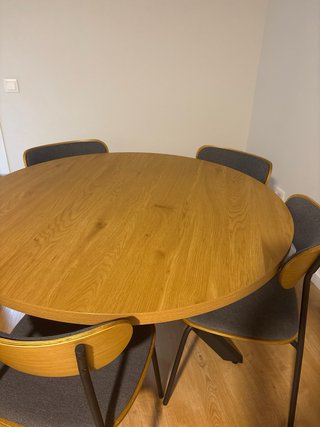 Conjunto mesa y 4 sillas SAVANNAH