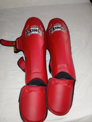 Espinilleras Kick Boxing Top King Rojas