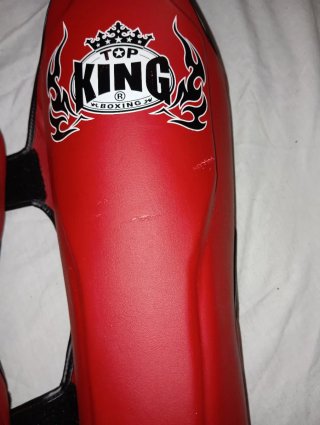 Espinilleras Kick Boxing Top King Rojas