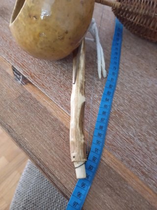 Berimbau infantil de madera y calabaza