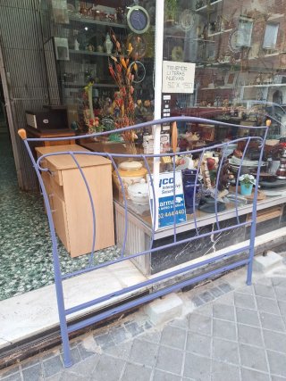 Cabecero de hierro forjado ancho 150