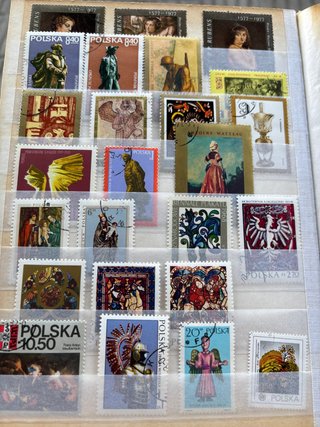 Álbum Sellos Polonia 50-80