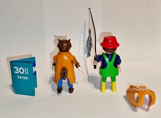Hombre Lobo + Pescador 72139 Serie 30 Playmobil