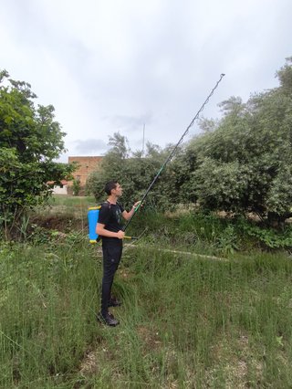 Lanza telescópica fumigadora 3,2 m