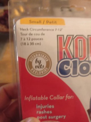 Collar inflable KONG para perros protector