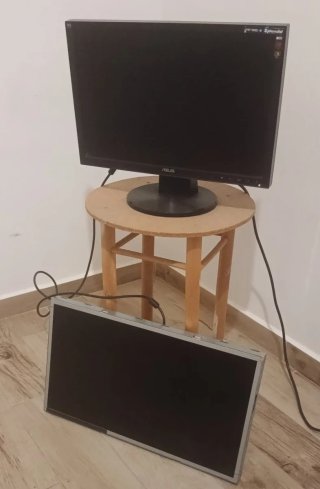4Televisores LG y Haier 1PLANA + 2 Monitores