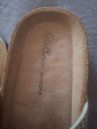 Sandalias cuña beige