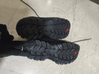 Zapatos de seguridad Heckel MacCros Negro/Rojo 43