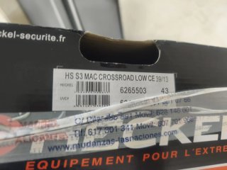 Zapatos de seguridad Heckel MacCros Negro/Rojo 43