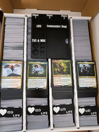 4 Mazos Commander Lote Cartas Magic The Gathering