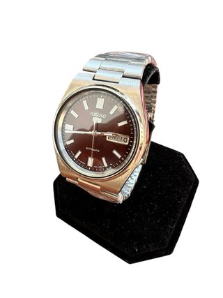 Vintage Seiko 5 Sport Day Date 7009 | Brown Dial