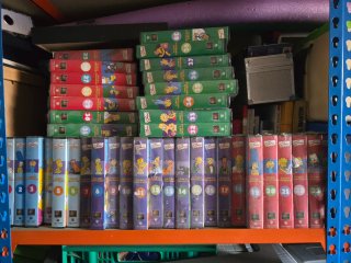 Los Simpson VHS Temporadas 1, 2, 4 y 4