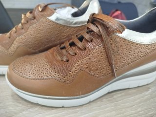 Zapatos Pitillos Mujer Marrones