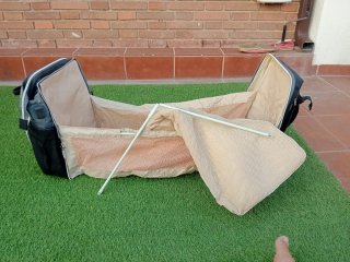 Mochila térmica convertible en cuna