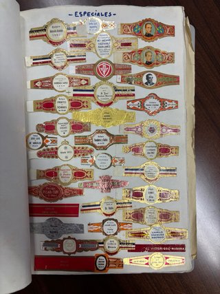 Coleccion vitolas de todos tamaños, mas de 1.700
