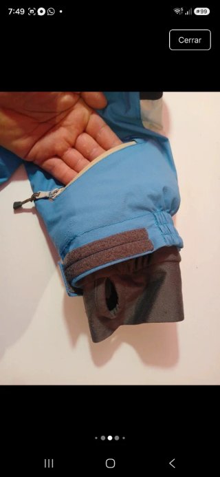 Giubbotto escursionismo LA FUMA Taglia L